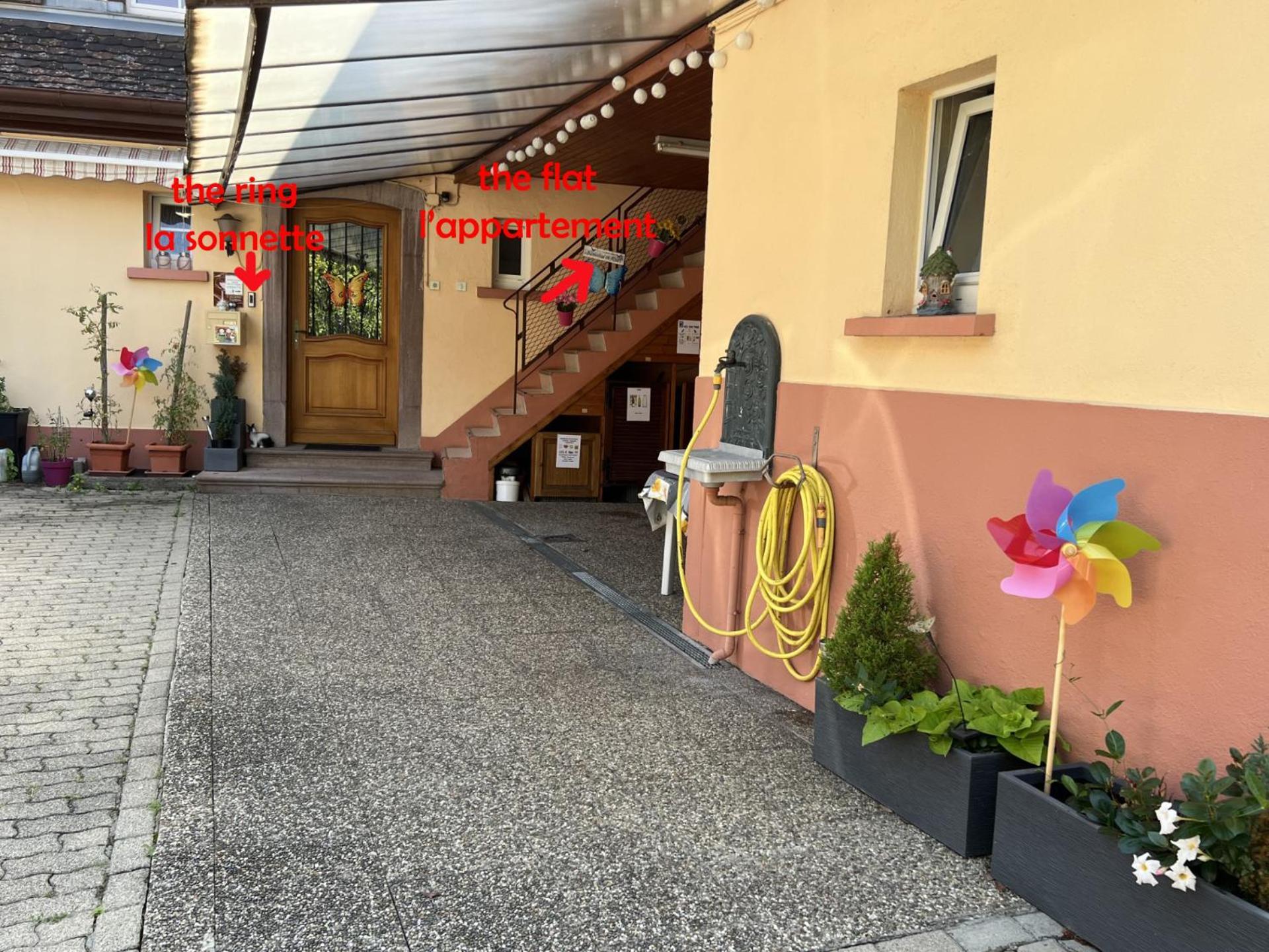 Gite Des 5 Cigognes Rouge Mittelwihr Bagian luar foto